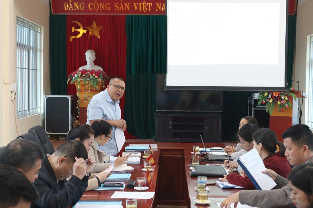 Nghiệm thu dự án “Ứng dụng tiến bộ khoa học kỹ thuật xây dựng một số mô hình sản xuất nông nghiệp hiệu quả góp phần nâng cao thu nhập, xóa đói giảm nghèo tại các xã: Pu Nhi, Nong U, huyện Điện Biên Đông”